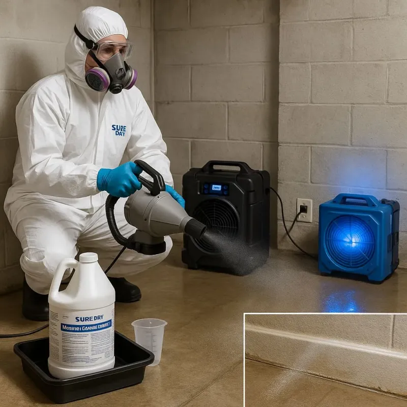 Sanitization and Odor Removal process in Shanor-Northvue, PA