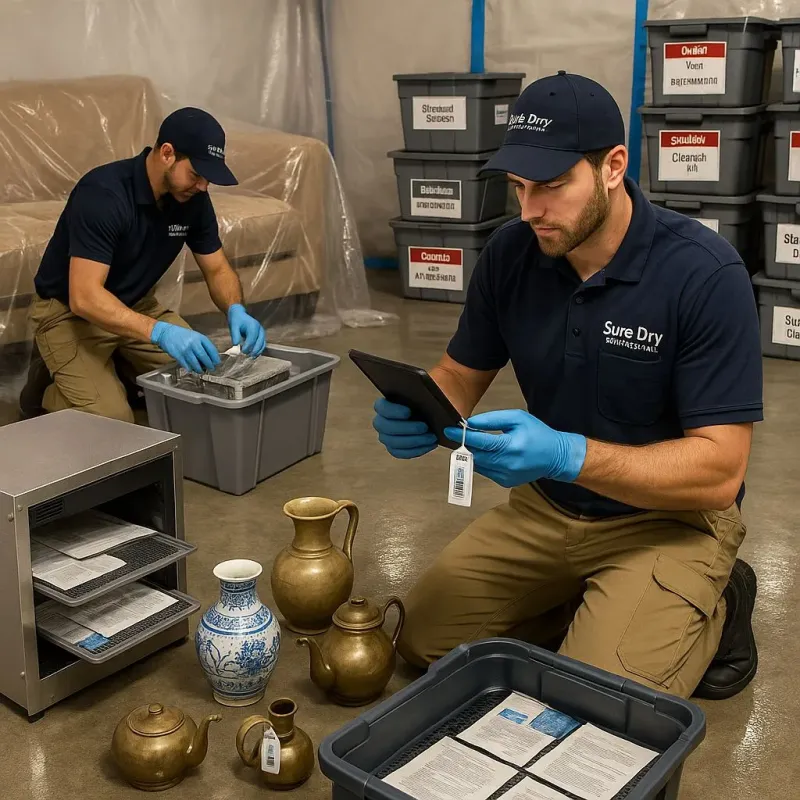 Content Protection and Restoration process in Shanor-Northvue, PA